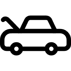 Car Hood Release Icon from Ultimate Regular Set