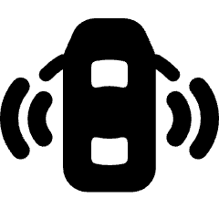 Car Sensor 1 Icon from Ultimate Bold Set