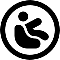 Child Seat Anchor 2 Icon from Ultimate Bold Set