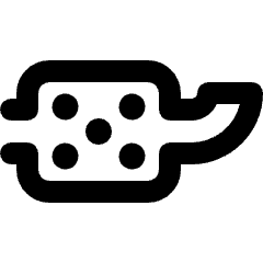 Clogged Particulate Fiber Icon from Ultimate Bold Set