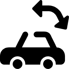 Convertible Roof Icon from Ultimate Bold Set