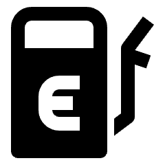 Dashboard Gas Empty Icon from Nova Solid Set