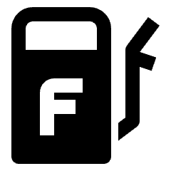 Dashboard Gas Full Icon from Nova Solid Set