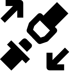 Dashboard Safety Belt Icon from Nova Solid Set