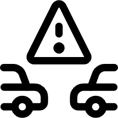 Distance Warning 1 Icon from Ultimate Regular Set