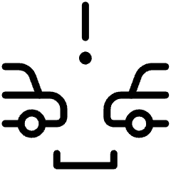 Distance Warning 2 Icon from Ultimate Light Set