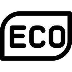 Eco Mode Icon from Ultimate Regular Set