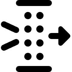 Engine Air Filter Icon from Ultimate Bold Set