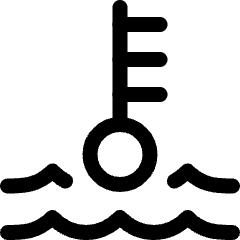 Engine Temperature Warning Icon from Ultimate Regular Set