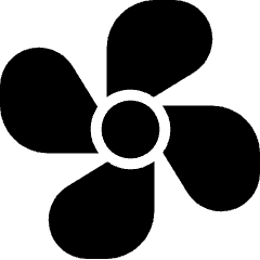 Fan Icon from Ultimate Bold Set