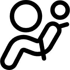 Front Airbag Icon from Ultimate Regular Set