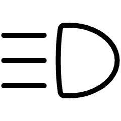 Full Beam Icon from Ultimate Light Set