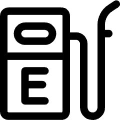 Gas Station Empty Icon from Ultimate Regular Set