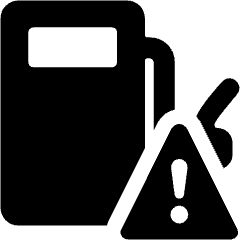 Low Fuel Icon from Ultimate Bold Set