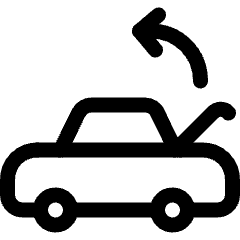 Luggage Compartment Release 1 Icon from Ultimate Regular Set