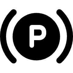 Parking Brake System Icon from Ultimate Bold Set