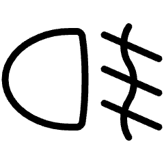 Rear Fog Lamp Icon from Ultimate Light Set