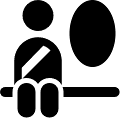 Side Airbag Icon from Ultimate Bold Set