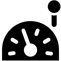 Speed Limiter Icon from Ultimate Bold Set