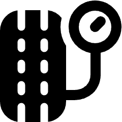 Tire Air Pressure Level 1 Icon from Ultimate Bold Set