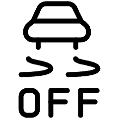 Traction Control Off Icon from Ultimate Light Set