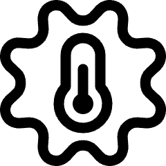 Transmission Temperature Icon from Ultimate Regular Set