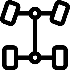 Wheel Chasis Icon from Ultimate Regular Set