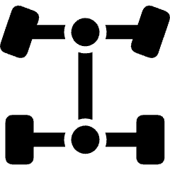 Wheel Chasis Icon from Ultimate Bold Set