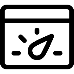 Browser Gauge Icon from Ultimate Regular Set