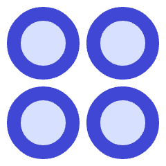 Dashboard Circle Icon from Sharp Duo Set