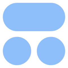 Dashboard Circle Horizontal Pill 1 Icon from Sharp Flat Set