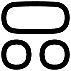 Dashboard Circle Horizontal Pill 1 Icon from Flex Line Set