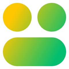 Dashboard Circle Horizontal Pill 2 Icon from Sharp Gradient Set