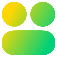 Dashboard Circle Horizontal Pill 2 Icon from Plump Gradient Set