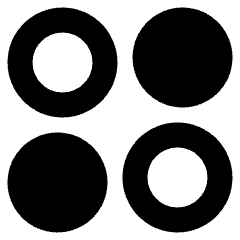 Dashboard Circle Icon from Sharp Remix Set