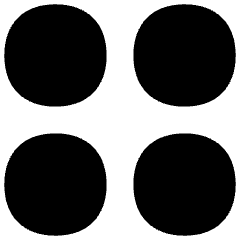 Dashboard Circle Icon from Flex Solid Set