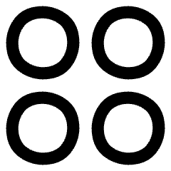 Dashboard Circle Icon from Core Line Set