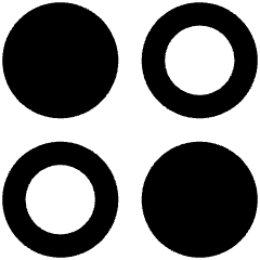 Dashboard Circle Icon from Core Remix Set