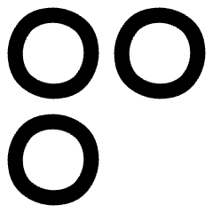 Dashboard Circle Three Icon from Core Line Set