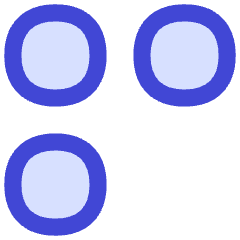 Dashboard Circle Three Icon from Flex Duo Set