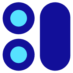 Dashboard Circle Vertical Pill 1 Icon from Sharp Pop Set