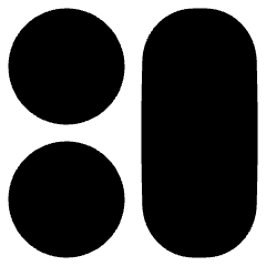 Dashboard Circle Vertical Pill 1 Icon from Plump Solid Set