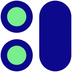 Dashboard Circle Vertical Pill 1 Icon from Core Pop Set
