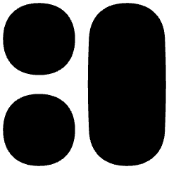 Dashboard Circle Vertical Pill 1 Icon from Flex Solid Set