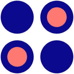 Dashboard Circle Icon from Core Pop Set