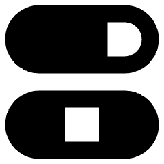 Dashboard Horizontal Pills 3 Icon from Sharp Remix Set