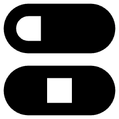 Dashboard Horizontal Pills 5 Icon from Sharp Remix Set