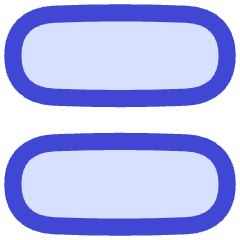 Dashboard Horizontal Pills Icon from Flex Duo Set