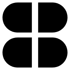 Dashboard Horizontal Pills Half Icon from Core Solid Set