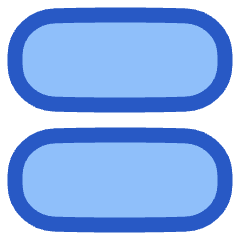 Dashboard Horizontal Pills Icon from Plump Duo Set